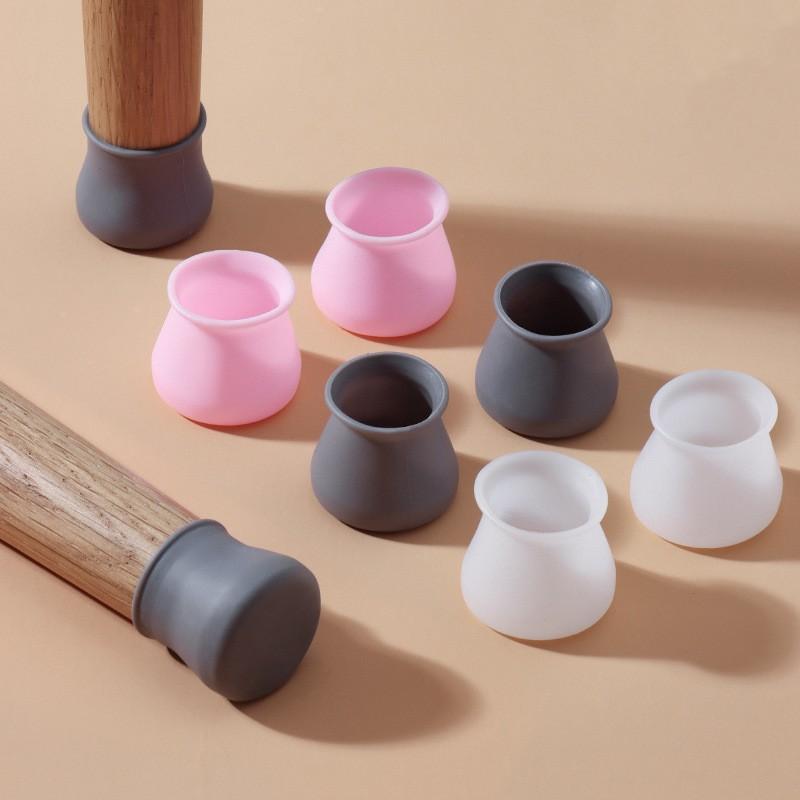 20Pcs Silicone Chair Leg Covers Non Slip Furniture Feet Caps Noise Reducing Table Foot Protectors Floor Mats For Home