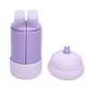 Дорожные бутылочки 4 в 1 для туалетных принадлежностей   Непротекаемые Многоразовые Дорожные Контейнеры Набор Диспенсеров для Шампуня Кондиционера Геля для Душа Лосьона