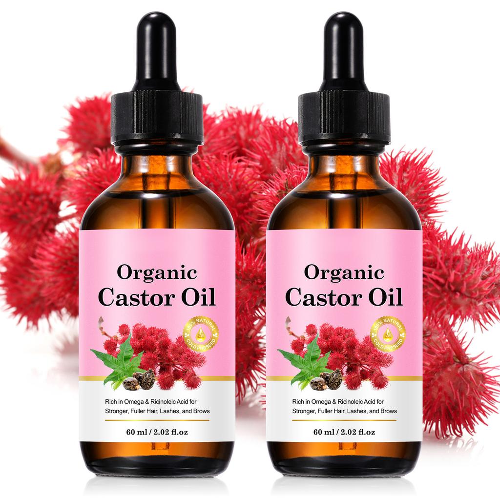 Касторовое масло Натуральное Холодное Массажное Касторовое Масло Сильный Уход За Волосами Касторовое Масло Для Волос 60 мл