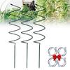 Fixing Rod Climbing Plant Support Stake Stand Spiral Tomato Stakes New Plant Cage Frame  Garden