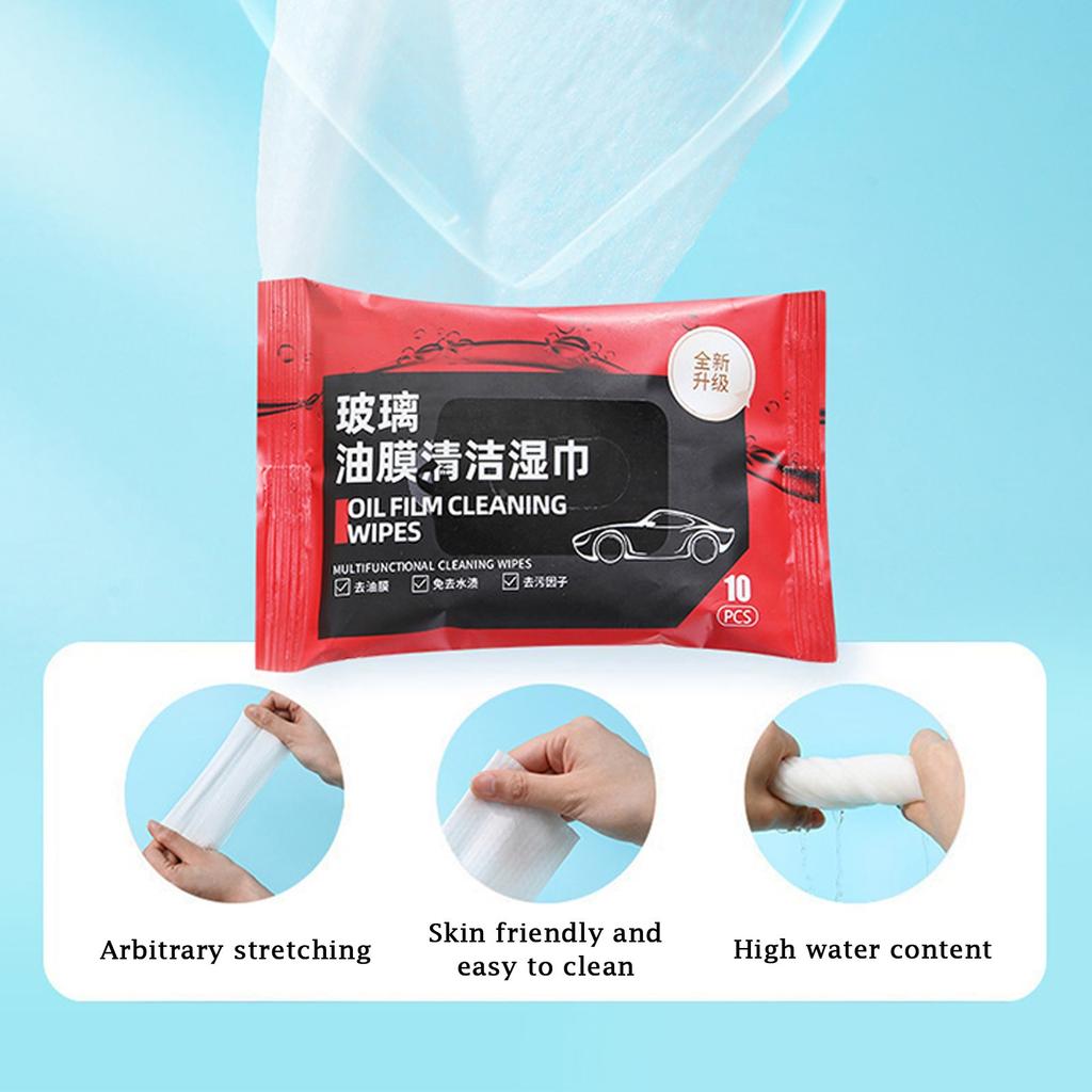 1 мл Салфетки для удаления масляной пленки со стекол автомобиля