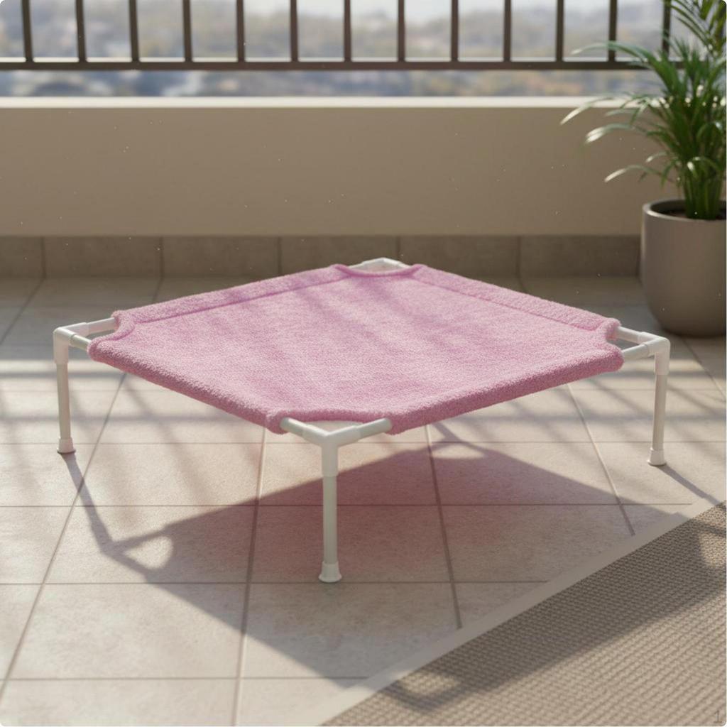 Приподнятая лежанка для питомца Четыре сезона Использование Моющаяся Собака Кошка Водостойкая Устойчивая Поднятая раскладушка для