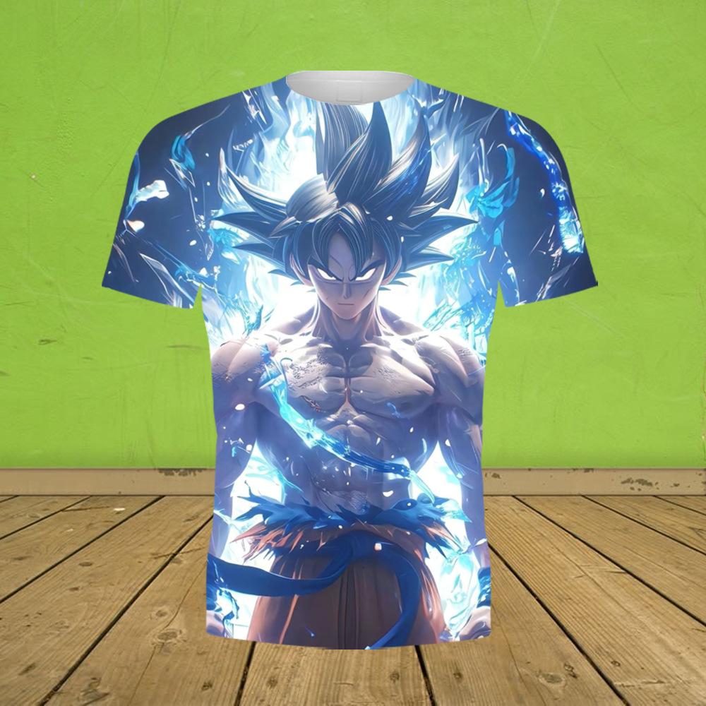 Летняя минималистичная футболка с принтом животных и кошек, свободная футболка с круглым вырезом и короткими рукавами с 3D-принтом