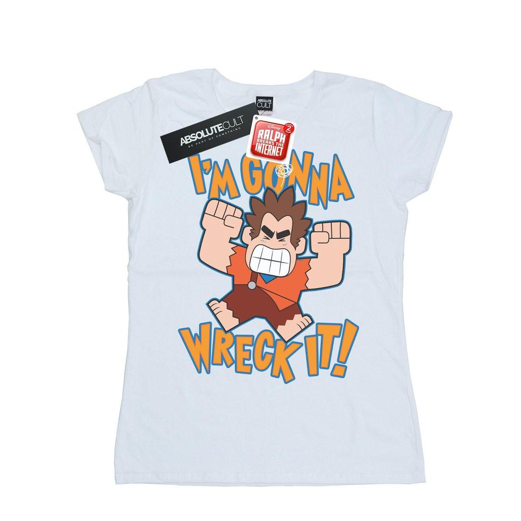 Disney Womens/Ladies Wreck It Ralph I´m Gonna Wreck It Cotton T-Shirt
