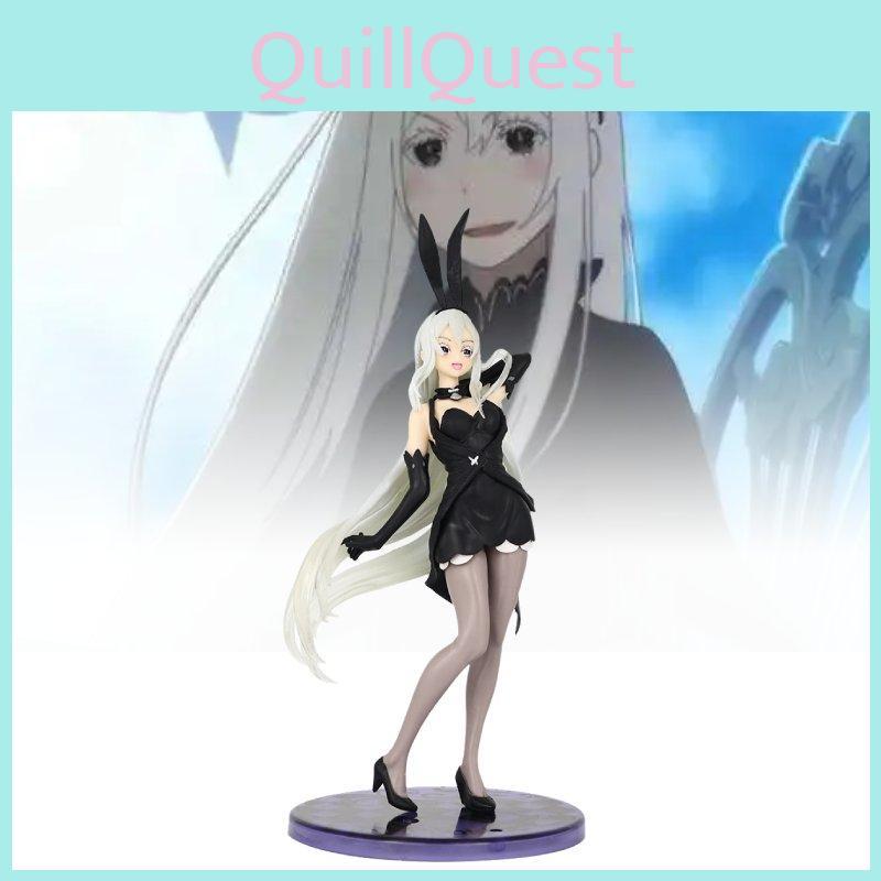 Изысканная ПВХ фигурка Айкидоны из Re Zero в стильном костюме крольчихи, в коробке, для коллекции