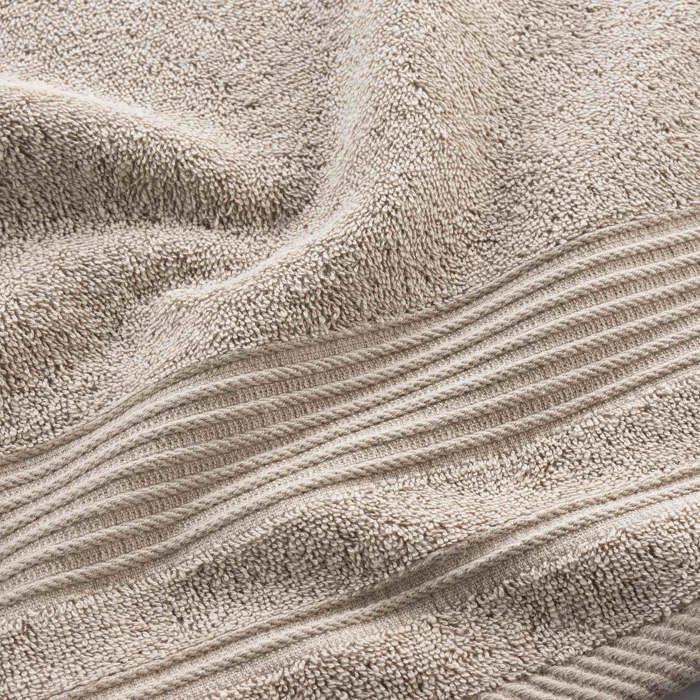 Serviette de toilette 50 x 90 cm Tendresse taupe