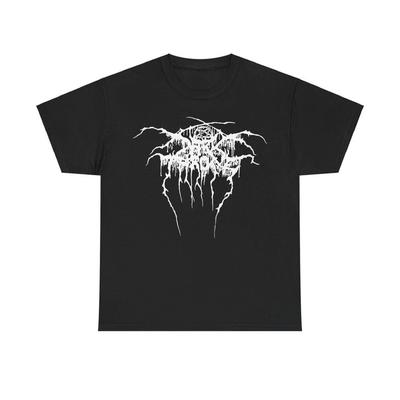 Футболка Darkthrone плотностью 230 г/м², 100% хлопок, Marduk Satyricon Bathory Emperor Immortal Gorgoroth Dissection Carpathian Forest, унисекс, плотная хлопковая футболка