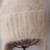 Korean Style Knitted Hat Solid Color Lei Feng Cap Cute Ear Cap  Winter