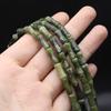 1 нить, Натуральный камень Канадский жадеит Обсидиан Кристальные бусины из прозрачного кварца, Ручная работа, Бусины в форме бамбукового сустава, 1,2×5 см, для изготовления украшений своими руками