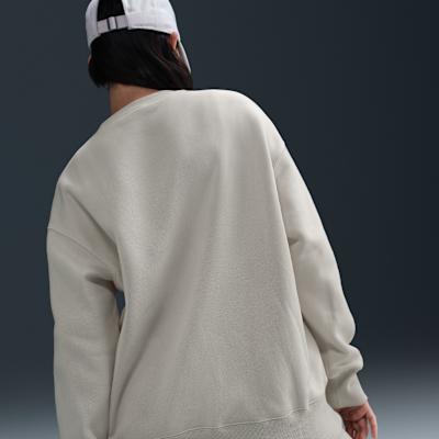Женская толстовка Nike Sportswear Phoenix FleeceСвитшот с логотипом Swoosh Женский Светло-коричневый/Холст