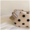 2026 Summer Polka Dot Single Shoulder Underarm Pillow Bag - High-End Korean Style Women's Handbag