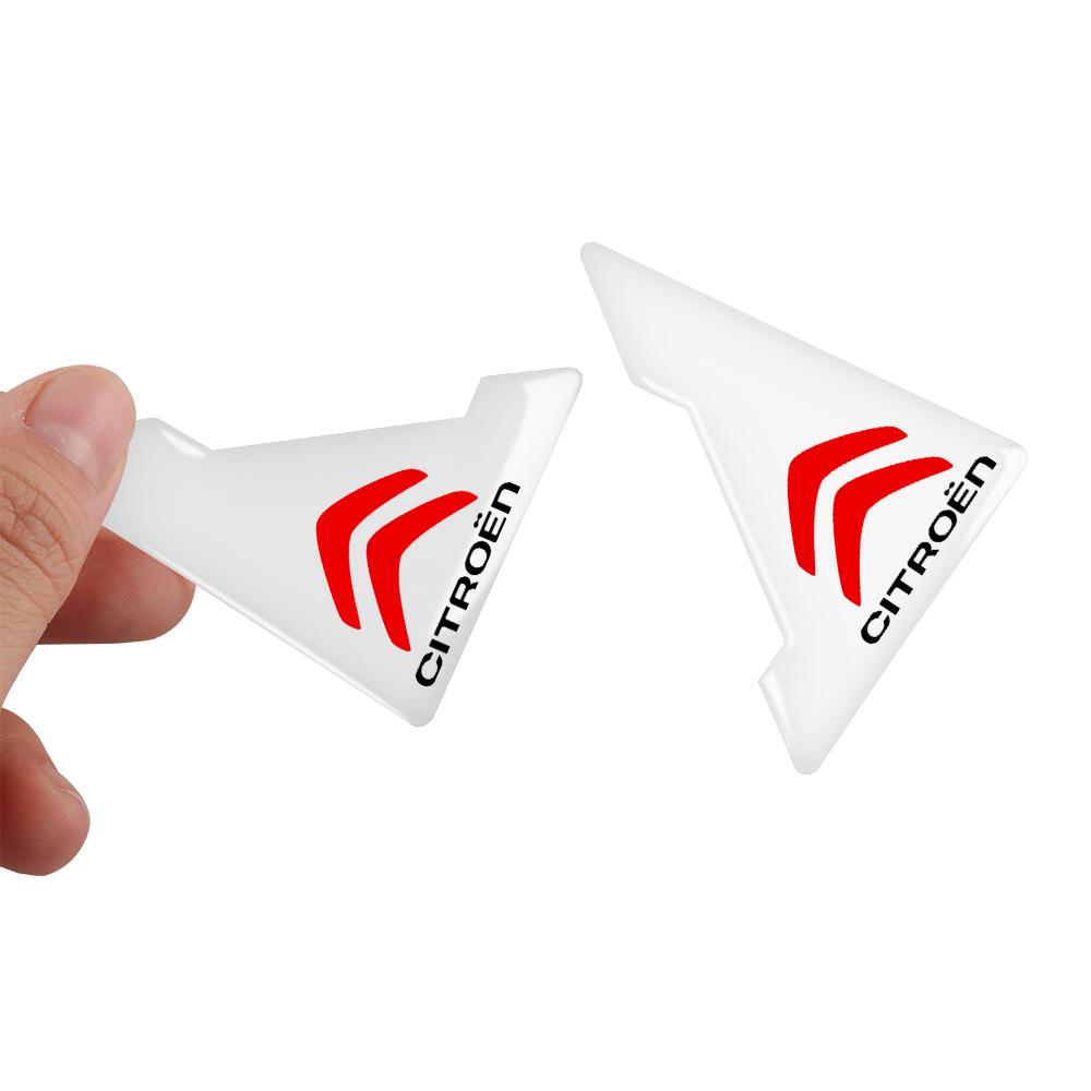 2 шт./комплект Прозрачные Угловые Защитные Наклейки от Столкновений на Дверь Для Citroen C4 C3 C5 C1 C2 berlingo 5axo vts Автоаксессуары