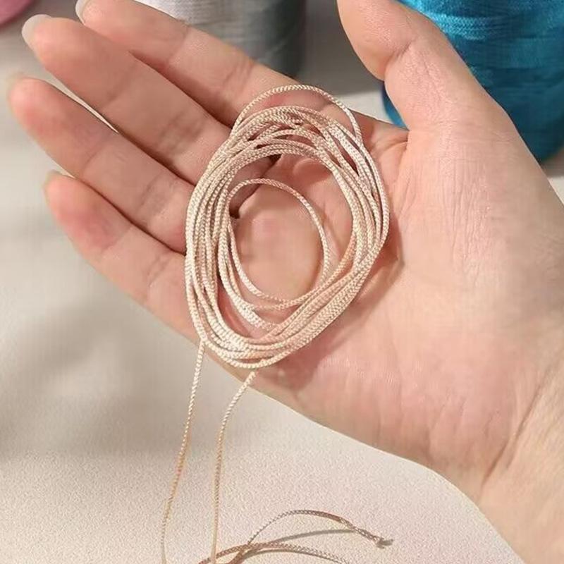 100g/Roll Hand Knitting Hat Woven Yarn Shoes Ice Cotton Silk Thread Crafts Crochet Thread DIY Hollow Thread Bag