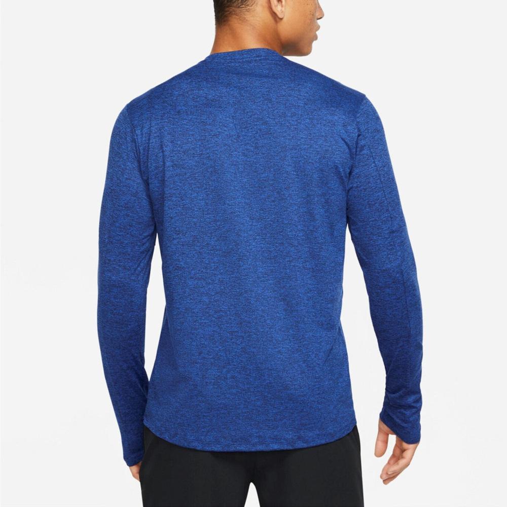Nike T Shirts Men's Blue Crew Neck Moderate DD4755-451