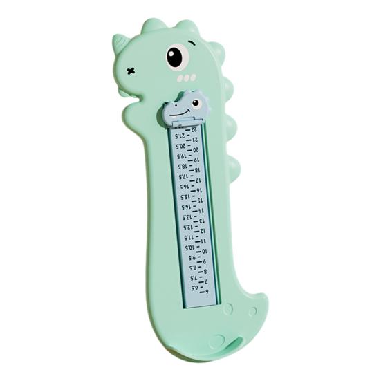 Cartoon Dinosaur Foot Measuring Device Kids Foot Length Measurement Gauge Infant Boys Girls Accurate Shoe Sizer Ruler Feet Measurer Tools