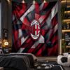 Wall Hanging Tapestry AC Milan Print Cloth for Living Room Bedroom Home Decor