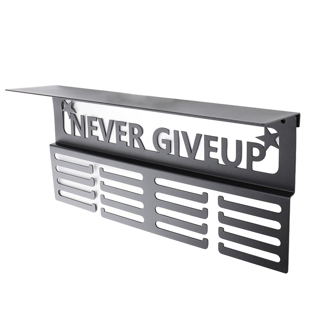 Подставка для медалей, многоцелевая инновационная настенная металлическая стойка для наград с полкой для трофеев