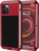 Metal Case For iPhone 18 Pro Air 17 16 15 16e 14 13 12 11 Pro Max XS XR 8 7 Plus Heavy Duty Tank Shockproof Screen Protector