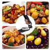 Black Chestnut Cutter Tool Stainless Steel ABS Chestnut Opener Tool Nut Cracker  Nut Shelling