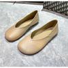 Туфли на каблуке с квадратным носком, слипоны для женщин, кожаная повседневная обувь, лоферы женские, обувь класса люкс для женщин, zapatos casuales de mujer
