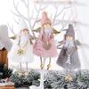 Christmas Tree Pendant Angel Doll Decorative Ornament Festive Home Decor Divine Charm Christmas Tree Hanging Element