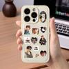 8 шт. Чонгук (БТС) наклейки, мерч K-pop айдолов, упаковочные материалы, наклейки на телефон