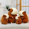 Adorable Capybara Plush Toy Soft Cuddly Water Pig Pillow For Kids Birthday Gift
