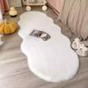 Imitation Rabbit Fur Rug: Bedroom/Bedside Fluffy Floor Mat, Living Room Bay Window Cushion, Coffee Table or Cloakroom End Mat