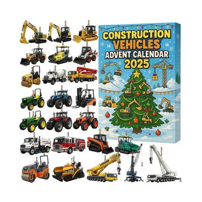 Construction Vehicles Advent Calendar 2025