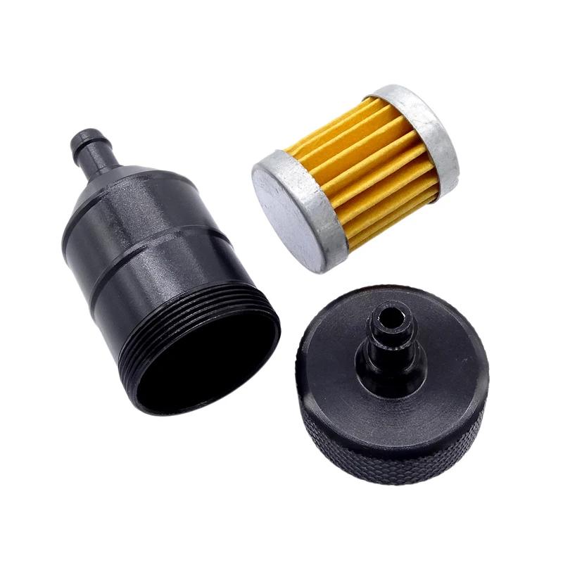 1 Pcs Motorcycle Oil Fuel Filter Scooter Gasoline Filters Aluminum Universal For Suzuki Yamaha Honda Motocross Petrol Tank