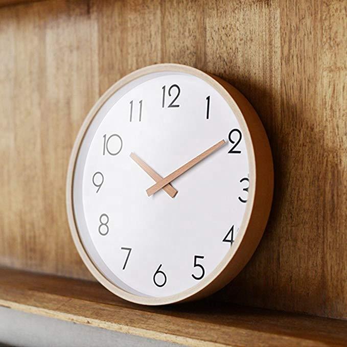 Wall Clock Wood Large Wood Wall Clocks Digital Wall Clock Reloj De Pared Table Kitchen Office Vintage Home