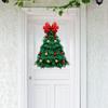 Christmas Wreath Door Hanging Wreath Christmas Tree Ornament Front Door Party Decoration Supplies Holiday Gift For Friends