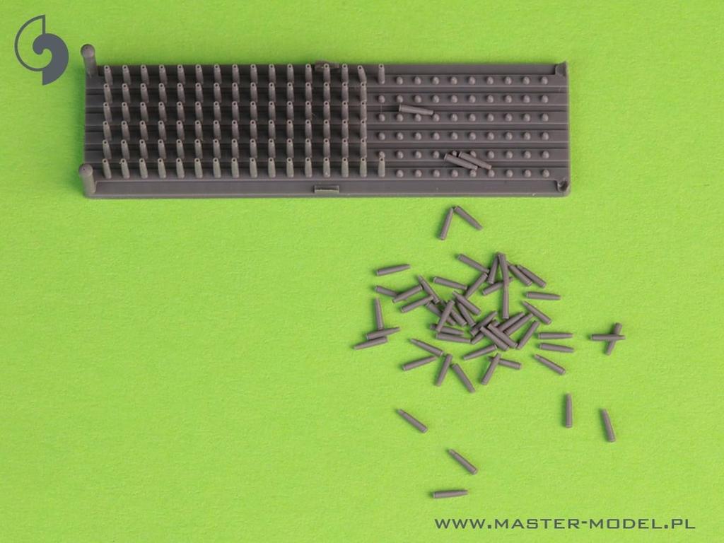 Master Модель WW2 Американский пулемет Browning M2HB Калибр Патронная лента Звенья и пустые гильзы 150 штук Пластиковая модель 1/35 .50 (12.7mm) Набор,