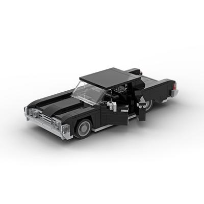 Точечная сборка мелких деталей строительные блоки MOC-157277 307 шт. строительная игрушечная машина транспортное средство старая модель автомобиля подарок