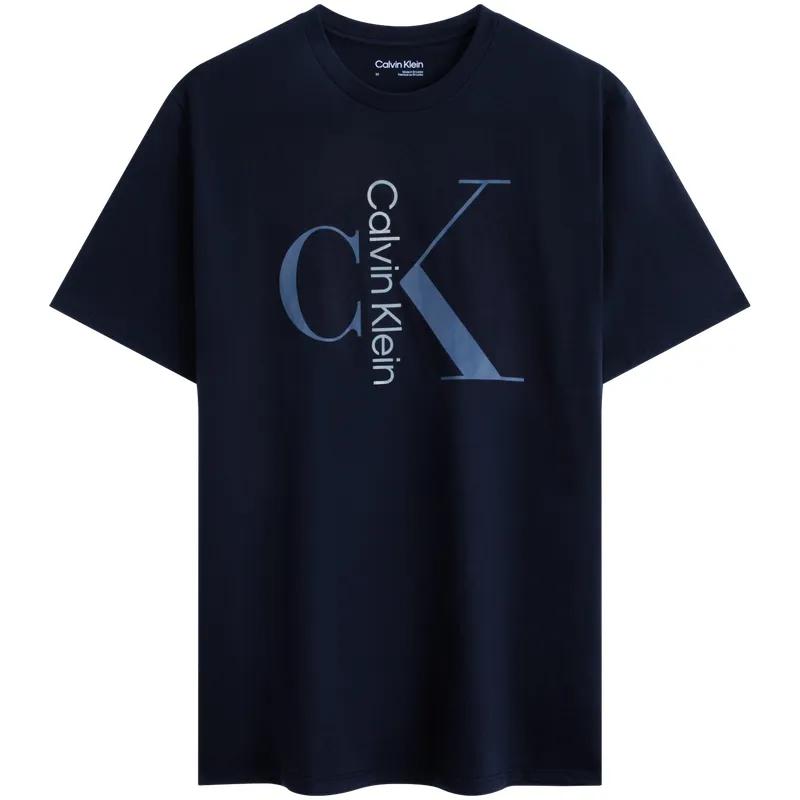 Calvin Klein T-Shirts Unisex Crew Neck Moderate Straight Fit (Unisex) T-Shirts 40KC829