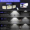 LED Solar Lights for Outside,Solar Lights Outdoor with Motion Sensor,IP65 Waterproof Wireless Security LED Wall Lamp for Garden
