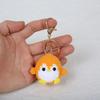 Handmade Crochet Keychain Soft Wool Knitted Pendant Jewelry Gift Penguin Doll Keychain  Backpack