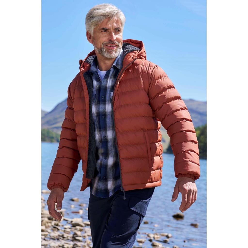 Mountain Warehouse Мужская утепленная куртка на искусственном меху для всех сезонов