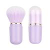 Retractable Retractable Kabuki Brush Capsule-shape Nail Dust Brush  for Blusher