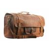 Спортивная сумка Duffle из козьей кожи для ночного путешествия, натуральная винтажная сумка