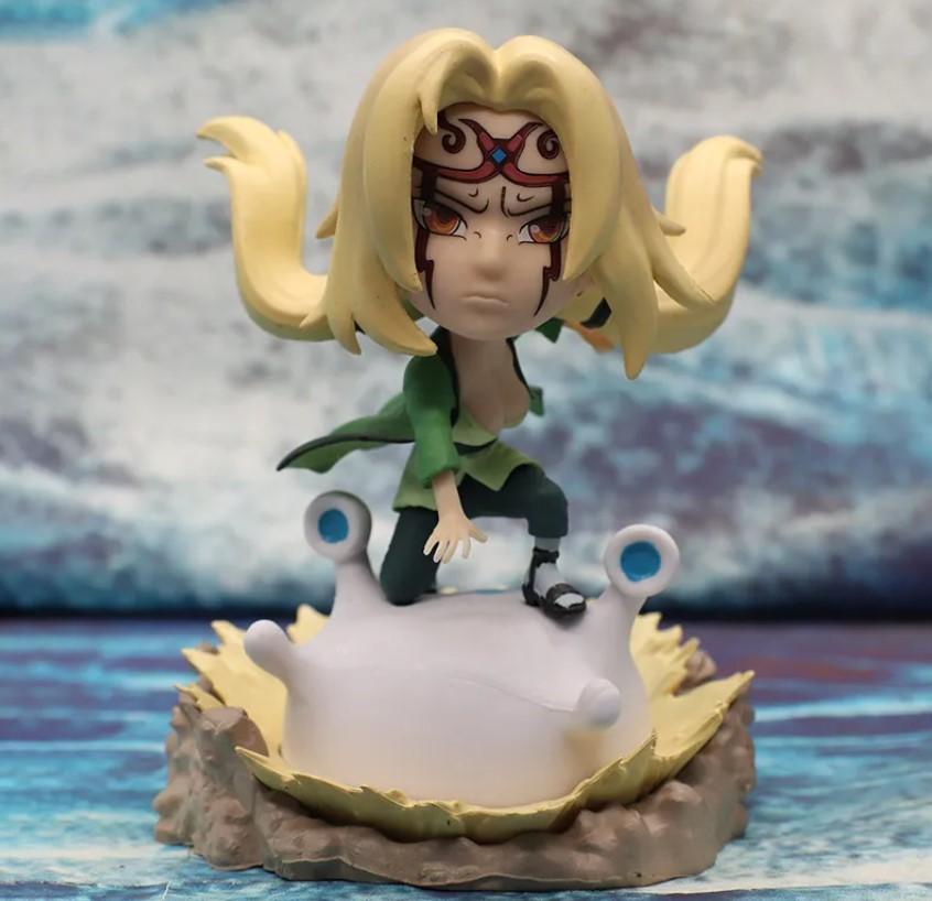 Наруто Naruto Цунаде Tsunade аниме фигурка игрушки для детей 10 см