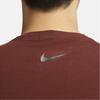 Nike Футболка с коротким рукавом и круглым вырезом с логотипом для мужчин, коричневая DM7823-217
