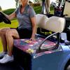 International Station Printed Golf Cart Seat Seat Cover Towel Fixed Sightseeing Car Seat Cover Can Be Printed Logo Pattern