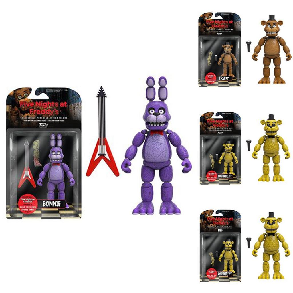 Fnaf Пять Ночей с Фредди Фигурка на шарнирах Золотой Фредди Для Детей