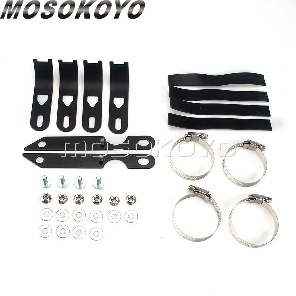 Для Harley Квартальный обтекатель 5 3/4" Комплект ветрового стекла для мотоцикла с фарой Для Dyna 1995-2017 Sportster XL 88-21 FXBB FXLR FXST 18-21