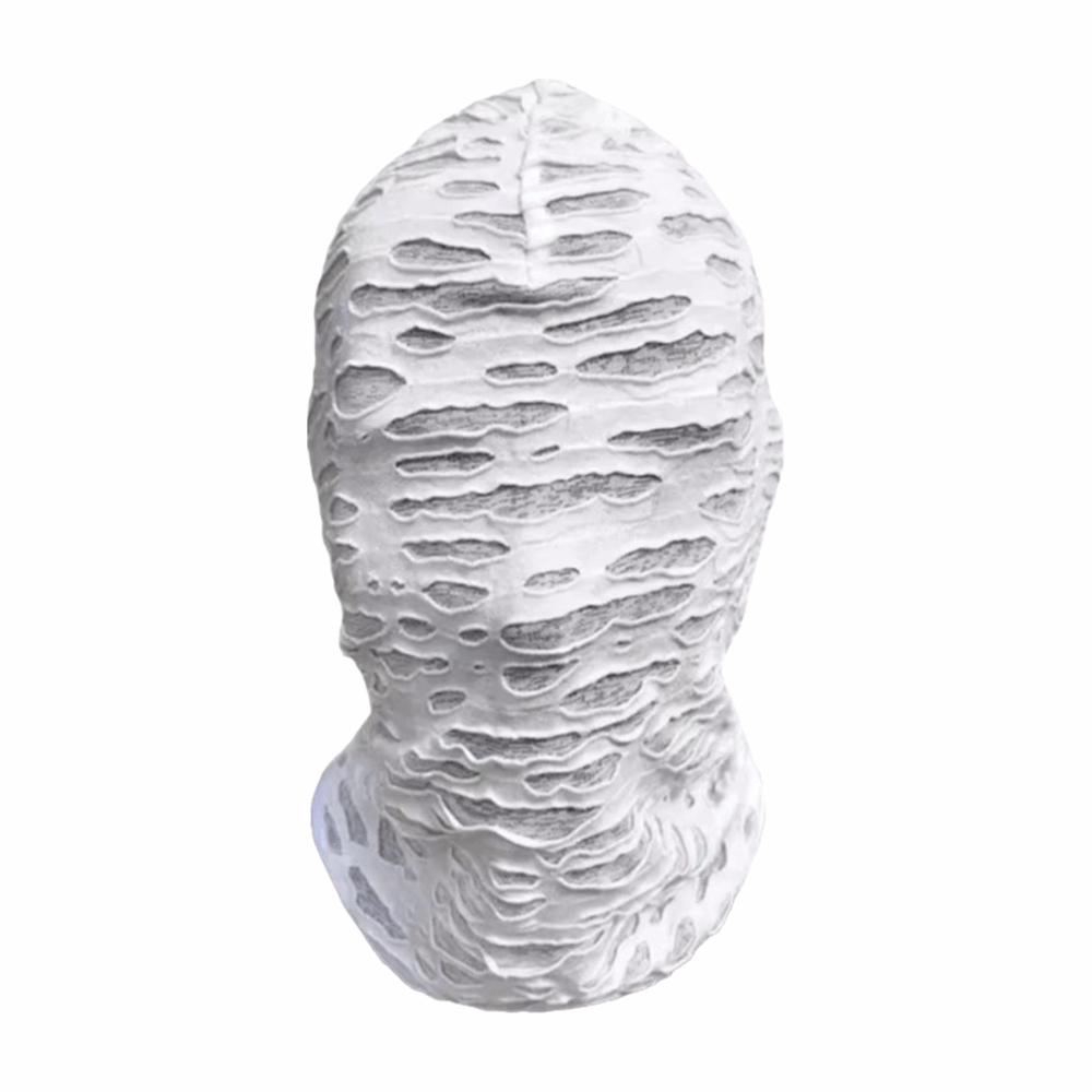 Black Color Full Ski Mask No Hole Design Head Cover Hat Fashion Balaclava Cap Cosplay Events