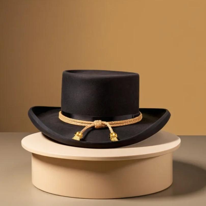 Производитель украшенных тесьмой шерстяных фетровых шляп
