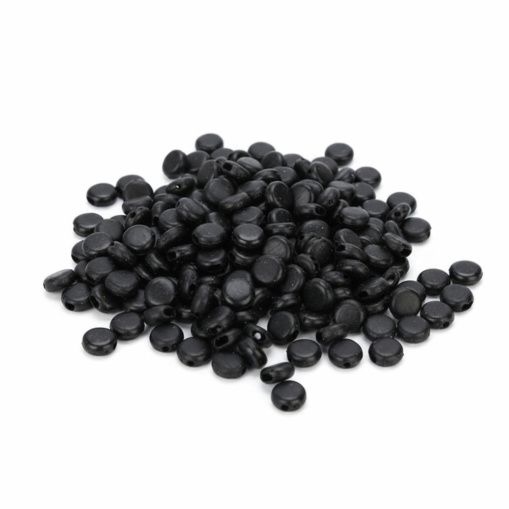 400pcs Single Hole Plastic Cord Locks Anti-Slip Design Adjustment Buckle Clip DIY Crafts Supplies