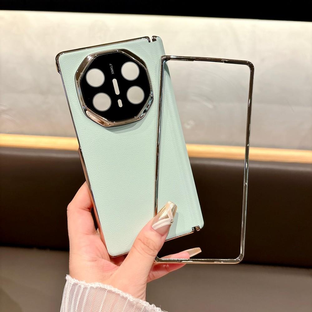 Чехол для OPPO Find N5 Роскошная кожа PU Skin MagSafe беспроводная зарядка Защитная задняя крышка Чехол для OPPO Find N3 N5 Корпус