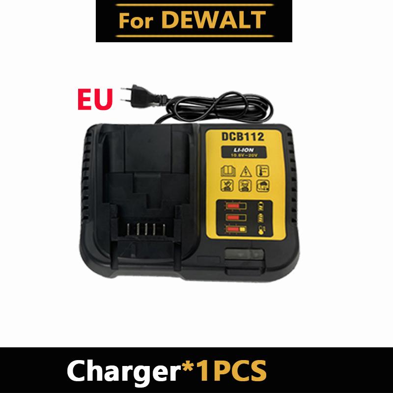 Для литий-ионных аккумуляторов DeWalt 18 В 20 В, запасная литий-ионная батарея 20 В 12 Ач DCB203, DCB206, DCB205, DCB204, DCB200, электроинструменты